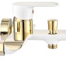 Bath mixer Rea Bloom gold/white (REA-B9932)
