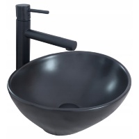 Lavabo Rea Sofia 34,5x40,9 negro (REA-U0333)