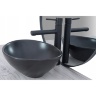 Lavabo Rea Sofia 34,5x40,9 negro (REA-U0333)