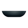 Omnires Shell washbasin 60x35 black lava (SHELLUNBLV)
