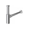 Rea washbasin siphon with bottom valve, chrome (REA-A0021)