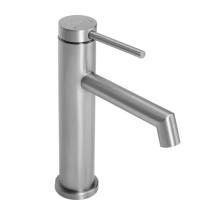 Mezclador de lavabo bajo de níquel Rea Foss (REA-B5315)