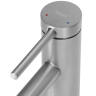 Mezclador de lavabo bajo de níquel Rea Foss (REA-B5315)