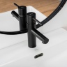 Mezclador de lavabo Rea Tess negro (REA-B8881)