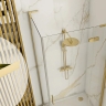 Estante Rea 28,5x14,5 SF07 pincel dorado (REA-06013)