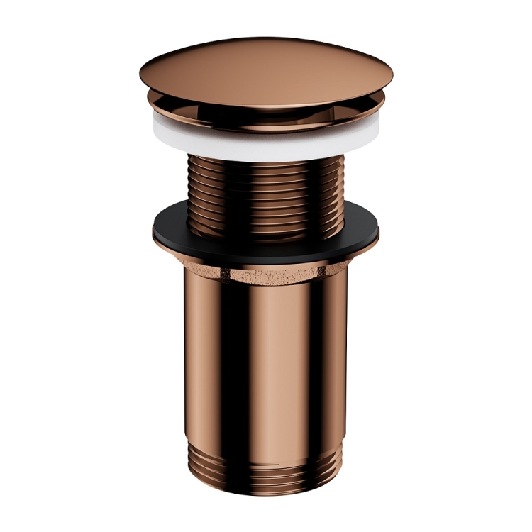 Omnires click-clack copper bottom valve (A716CP)