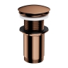 Omnires click-clack copper bottom valve (A716CP)
