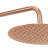 Conjunto de ducha empotrado Rea Lungo cepillo cobre + caja (REA-P8810)