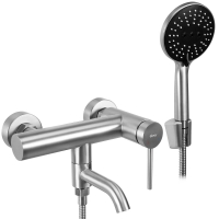 Mezclador de baño Rea Clif níquel cepillado (REA-B6874)