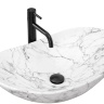 washbasin Rea Royal 36x60,5 staturio marble mat (REA-U8010)