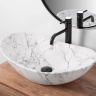 washbasin Rea Royal 36x60,5 staturio marble mat (REA-U8010)