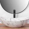 washbasin Rea Royal 36x60,5 staturio marble mat (REA-U8010)