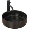 Lavabo Rea Sami 36x36 negro (REA-U1899)