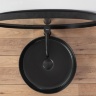 Lavabo Rea Sami 36x36 negro (REA-U1899)