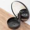 Lavabo Rea Sami 36x36 negro (REA-U1899)