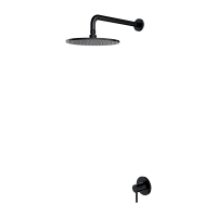 concealed shower system Omnires Y black (SYSY36BL)