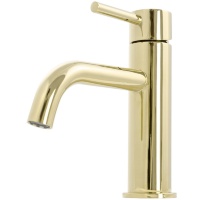 Mezclador de lavabo Rea Lungo oro claro (REA-B4520)