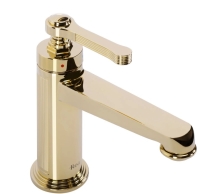 Mezclador de lavabo Rea Monaco bajo, dorado (REA-B2501)