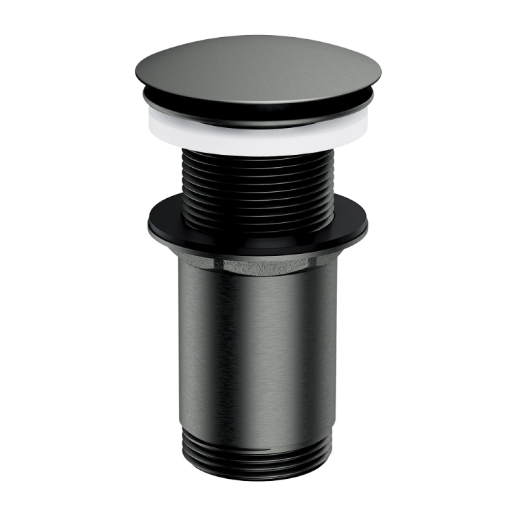 Omnires click-clack graphite bottom valve (A716GR)