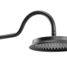 Conjunto de ducha empotrado Rea Serra negro (REA-B1143)