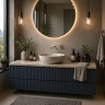 смеситель для умывальника Rea Arcos скрытого монтажа brushed nickel (REA-B6973)