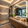смеситель для умывальника Rea Arcos скрытого монтажа brushed nickel (REA-B6973)