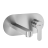 смеситель для умывальника Rea Arcos скрытого монтажа brushed nickel (REA-B6973)