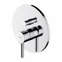 Mezclador empotrado para baño y ducha Omnires Y cromado (Y1235CR)