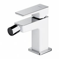Mezclador de bidé Omnires Parma cromado/blanco (PM7420CRB)