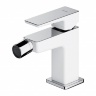 Omnires Parma chrome/white bidet mixer (PM7420CRB)