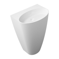 Lavabo Omnires Siena 43x55 de pie, blanco (SIENAUWBOBP)