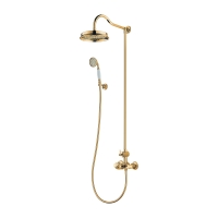 Sistema de ducha con termostato Omnires Armance gold (AM5244/6GL)