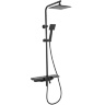 Sistema de ducha Rea Bravo negro (REA-P0636)