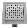 Cepillo de níquel Rea Dots 150x150 para escalera (REA-G6203)