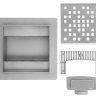 Cepillo de níquel Rea Dots 150x150 para escalera (REA-G6203)