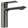Mezclador de lavabo Rea Storm titanio bajo (REA-B4580)