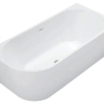 acrylic bathtub Rea Bellanto 150x75 + siphon + click/clack plug, right (REA-W0251)