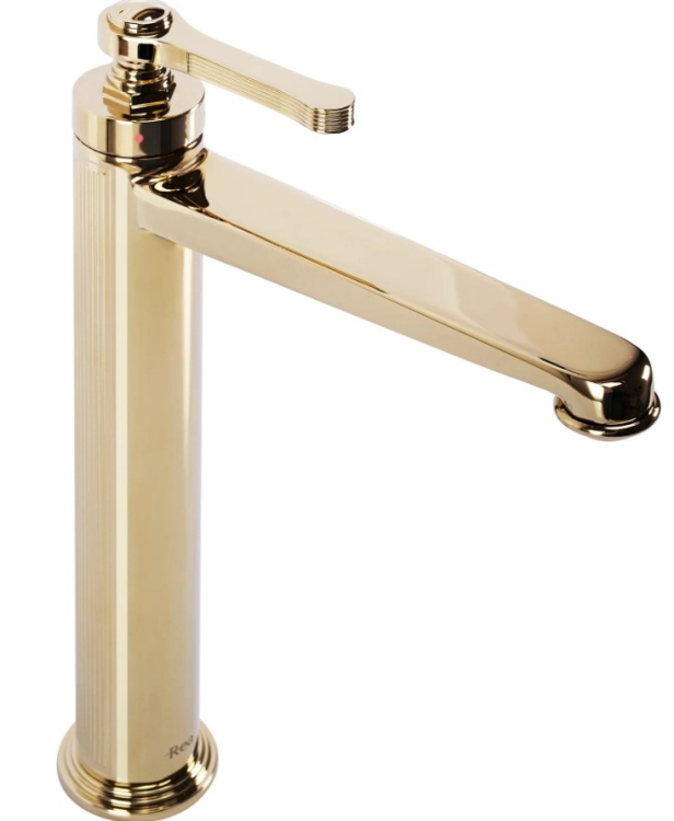 Mezclador de lavabo Rea Monaco alto, dorado (REA-B2502)