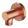 Omnires brushed copper shower hose connection (S008CPB)