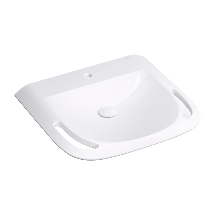 умывальник Omnires Hold M+ 60,3х55 gloss white (HOLDUWBP)