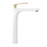 washbasin mixer Rea Orbit white-gold (REA-B2053)