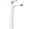 washbasin mixer Rea Orbit white-gold (REA-B2053)