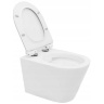 toilet Rea Tomas suspended, without rim, duroplast seat slow-falling (REA-C1257)