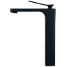 Mezclador de lavabo Rea Sonic negro mate alto (BAT-09854)