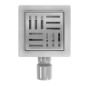 ladder Rea Cross 150x150 nickel brush (REA-G6201)