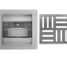ladder Rea Cross 150x150 nickel brush (REA-G6201)
