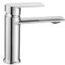 Mezclador de lavabo Rea Veneta cromado bajo (REA-B6416)