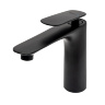 Mezclador de lavabo Rea Astro negro (REA-B8440)