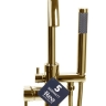 Mezclador de baño Rea Mono de pie, dorado (REA-B1130)