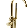 Mezclador de baño Rea Mono de pie, dorado (REA-B1130)